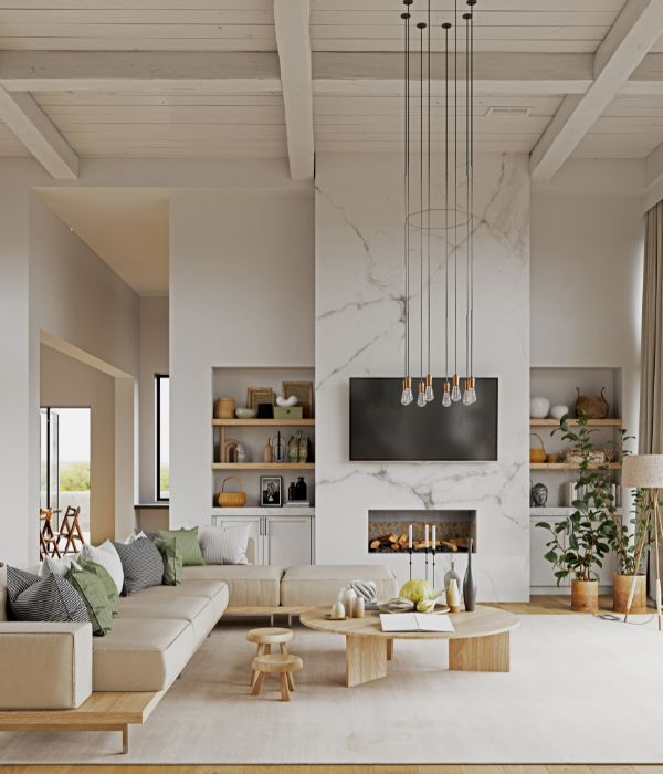 image of a modern house living room